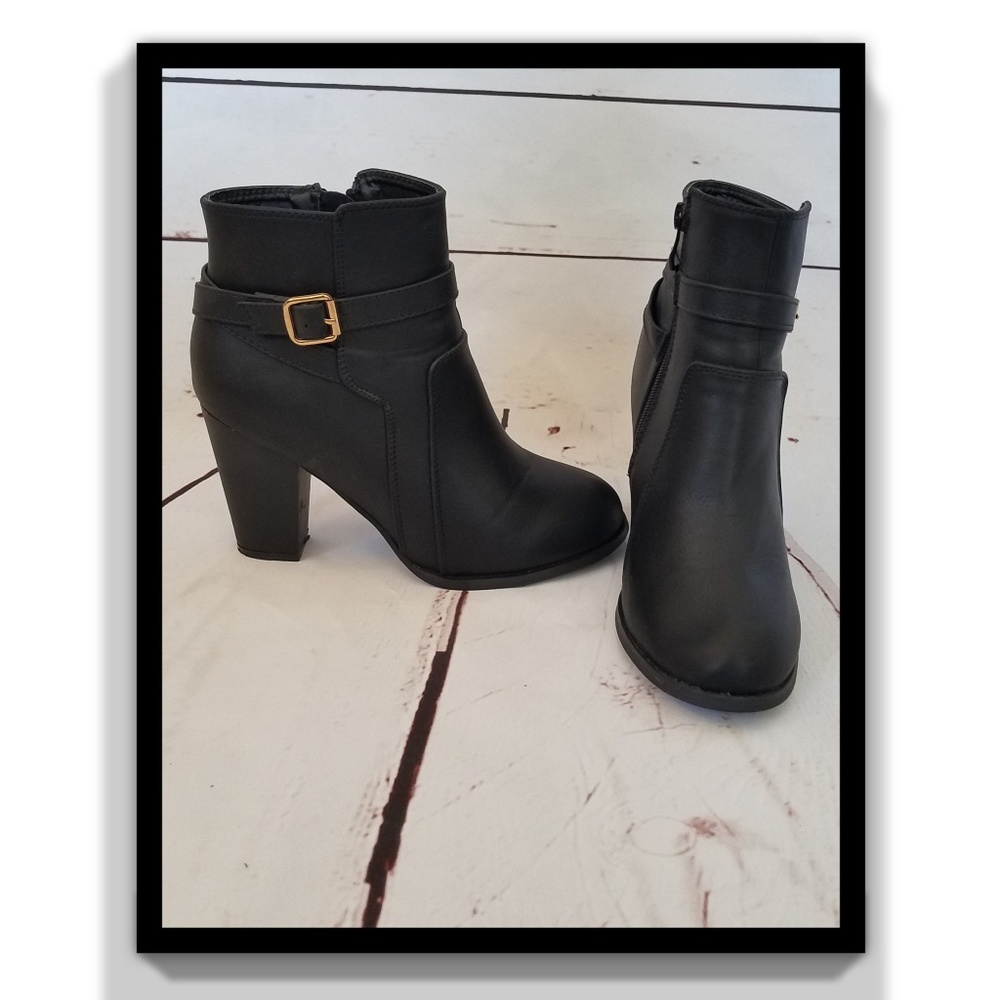 Black Ankle Boots Size